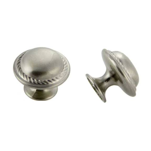 K-81784.SN 30mm Rope Knob Satin Nickel